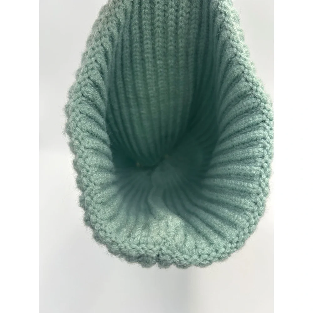 Love Your Melon Star Wars Grogu Baby Yoda Sage Green Pom Beanie Hat B1002